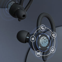 Auriculares Bluetooth inalámbricos con oreja colgante T&G T40 TWS