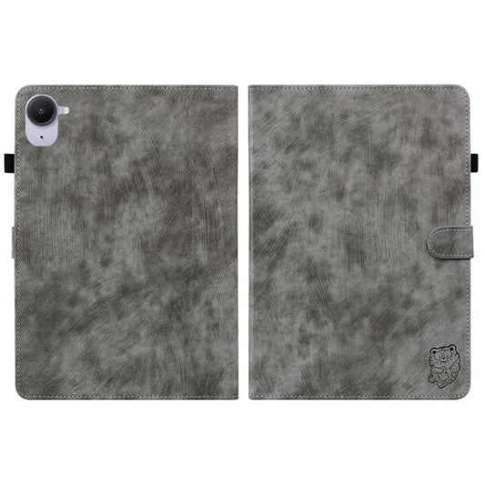 Funda para tableta de cuero con tapa y patró...