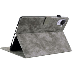Funda para tableta de cuero con tapa y patró...