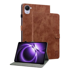 Funda para tableta de cuero con tapa y patró...