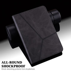 Funda para tableta de cuero con relieve de r...