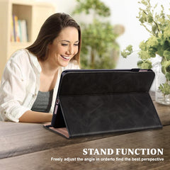 Funda para tableta de cuero con relieve de r...