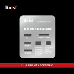 Kit LCD Kaisi 6 en 1 Plantilla de reetiquetado Baga