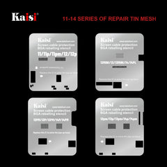 Kit LCD Kaisi 6 en 1 Plantilla de reetiquetado Baga