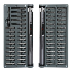 Juego de destornilladores eléctricos recargables Kaisi K-D355 55 en 1