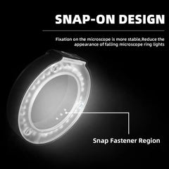 Anillo de luz LED para microscopio Kaisi RL1