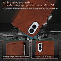 AZNS Skin Feel Funda de teléfono de cuero co...