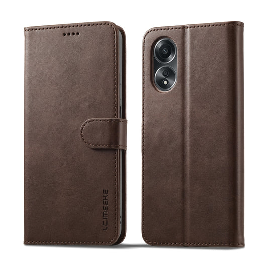 LC.IMEEKE Funda de cuero con tapa horizontal...