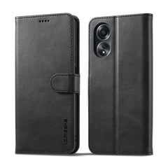 LC.IMEEKE Funda de cuero con tapa horizontal...