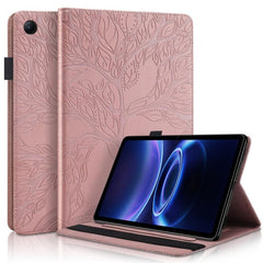 Funda para tableta de cuero repujado serie T...