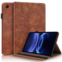 Funda para tableta de cuero repujado serie T...