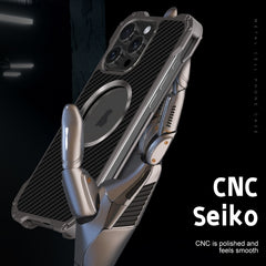Funda protectora para teléfono de metal huec...