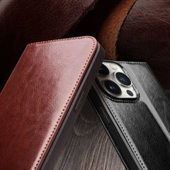 Funda para teléfono QIALINO Classic de cuero...