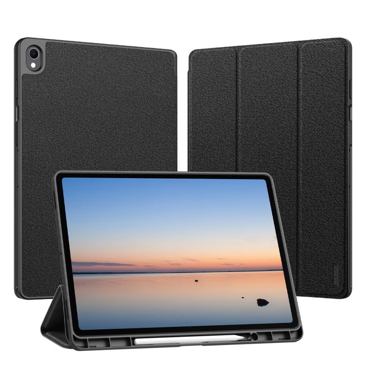 Funda para tableta de cuero con tapa magnéti...