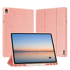 Funda para tableta de cuero con tapa magnéti...