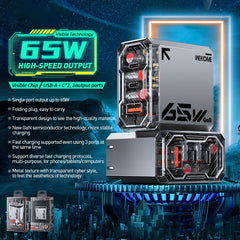 WK WP-U156 Serie Pioneer 65W USB+Cargador du...