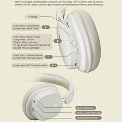Auriculares inalámbricos plegables para jueg...