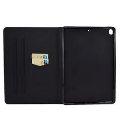 Funda de cuero con tapa horizontal prensada ...
