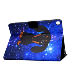 Funda de cuero con tapa horizontal prensada ...