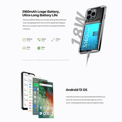 HOTWAV Note 13 Pro, Identificación de Huella...