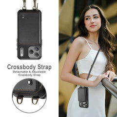Funda para teléfono de cuero con billetera c...