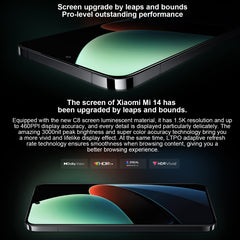 Xiaomi 14, 6,36 pulgadas Xiaomi HyperOS Snap...