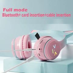 BT612 LED Auricular Bluetooth con Oreja de Gato