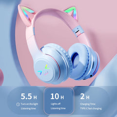 BT612 LED Auricular Bluetooth con Oreja de Gato