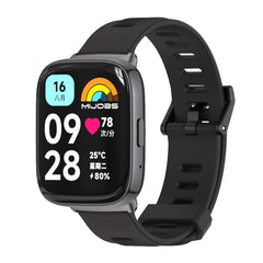 Correa de reloj de TPU transpirable con orif...