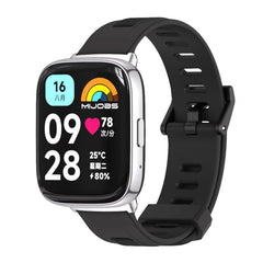 Correa de reloj de TPU transpirable con orif...