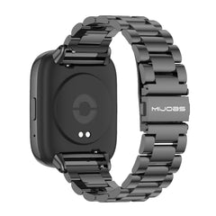 Mijobs Correa de reloj de acero inoxidable y...