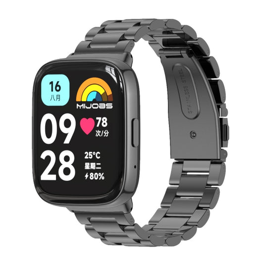 Mijobs Correa de reloj de acero inoxidable y...