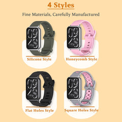 Correa de reloj transpirable de silicona Mij...