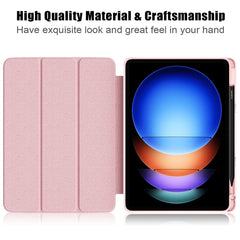 Funda para tableta de cuero inteligente de c...