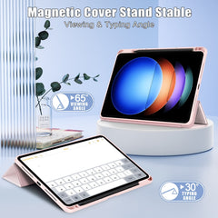 Funda para tableta de cuero inteligente de c...