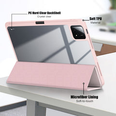 Funda para tableta de cuero inteligente de c...