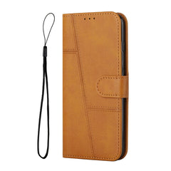 Funda para teléfono de cuero con hebilla y t...