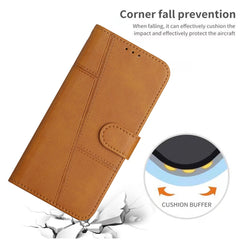 Funda para teléfono de cuero con hebilla y t...