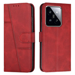 Funda para teléfono de cuero con hebilla y t...