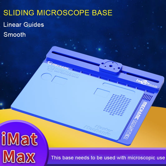 Base deslizante de aleación de aluminio para microscopio mecánico imat Max-air