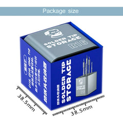 Caja de almacenamiento de protección de puntas de soldadura Mechanic R16
