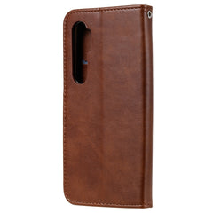 Funda de cuero con tapa horizontal y cremall...