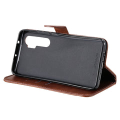 Funda de cuero con tapa horizontal y cremall...
