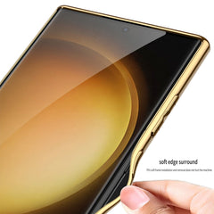 GKK Plating Soft TPU + Funda de cuero para t...