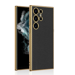 GKK Plating TPU + Funda de cuero para teléfo...