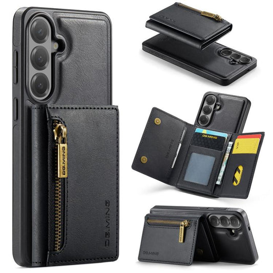 DG.MING M5 Series Zip RFID Funda de cuero de...