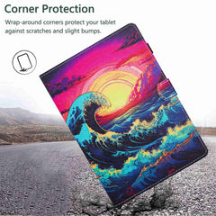 Funda para tableta de cuero inteligente con ...