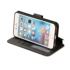 Funda de cuero con tapa horizontal y hebilla...