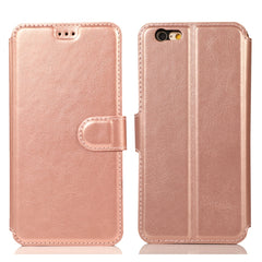 Funda de cuero con tapa horizontal y hebilla...