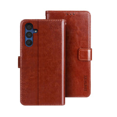 Funda de teléfono de cuero con textura Crazy...